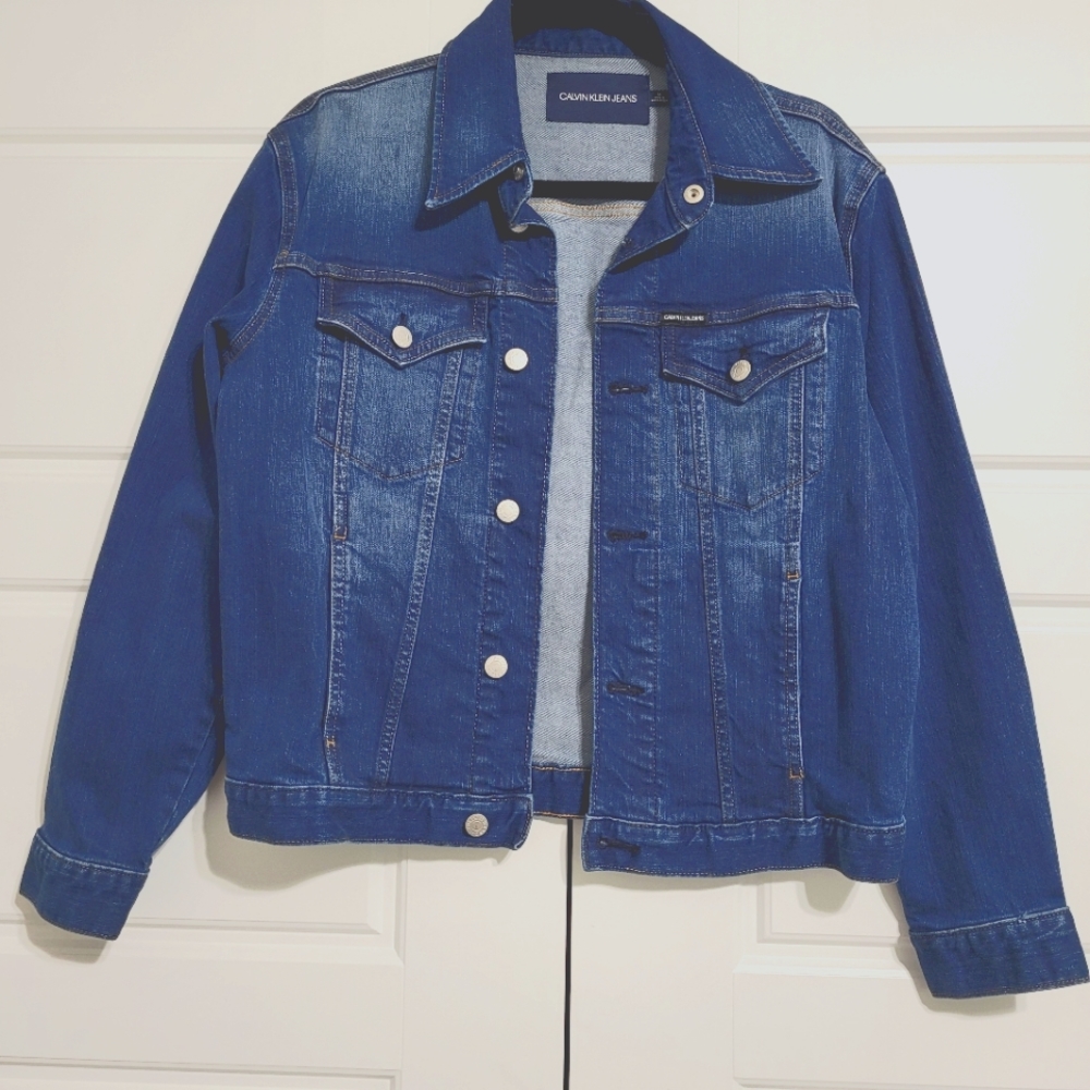 Calvin Klein Dark Wash Jean Jacket